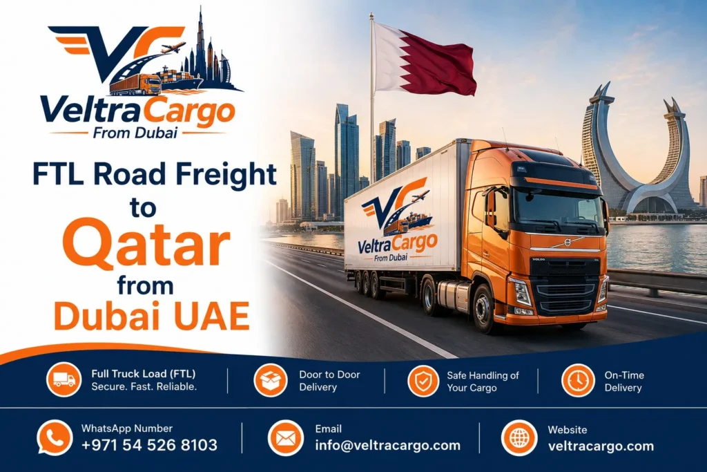 FTL Road Freight to Qatar from Dubai UAE