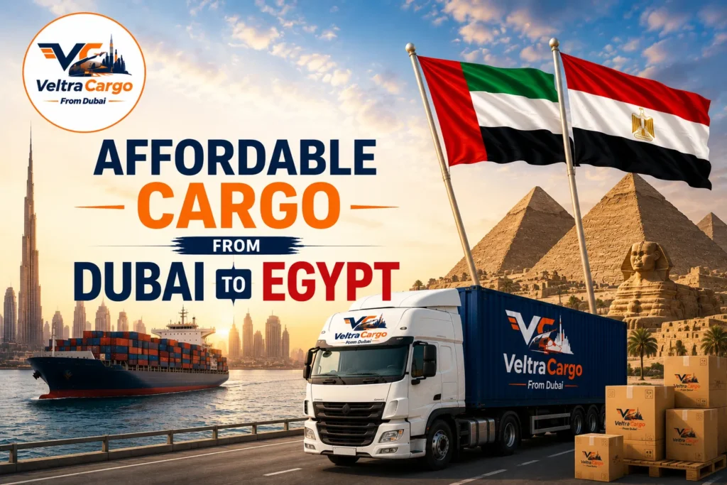 Affordable Cargo From Dubai to Egypt