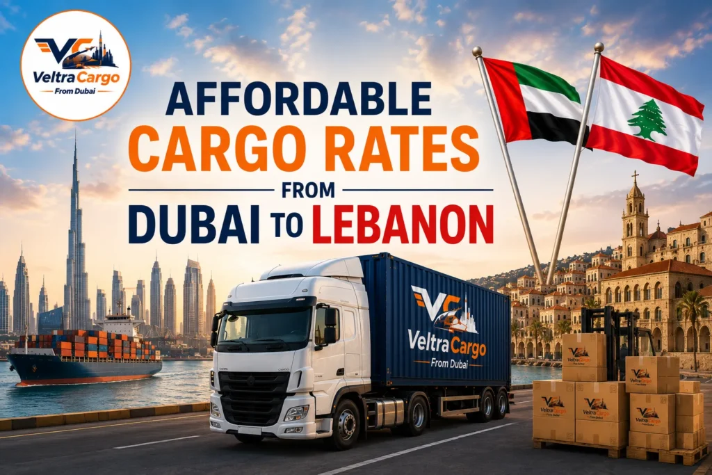 Affordable Cargo Rates From Dubai to Lebanon