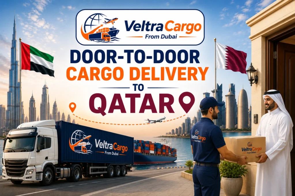 Door-to-door cargo delivery to Qatar
