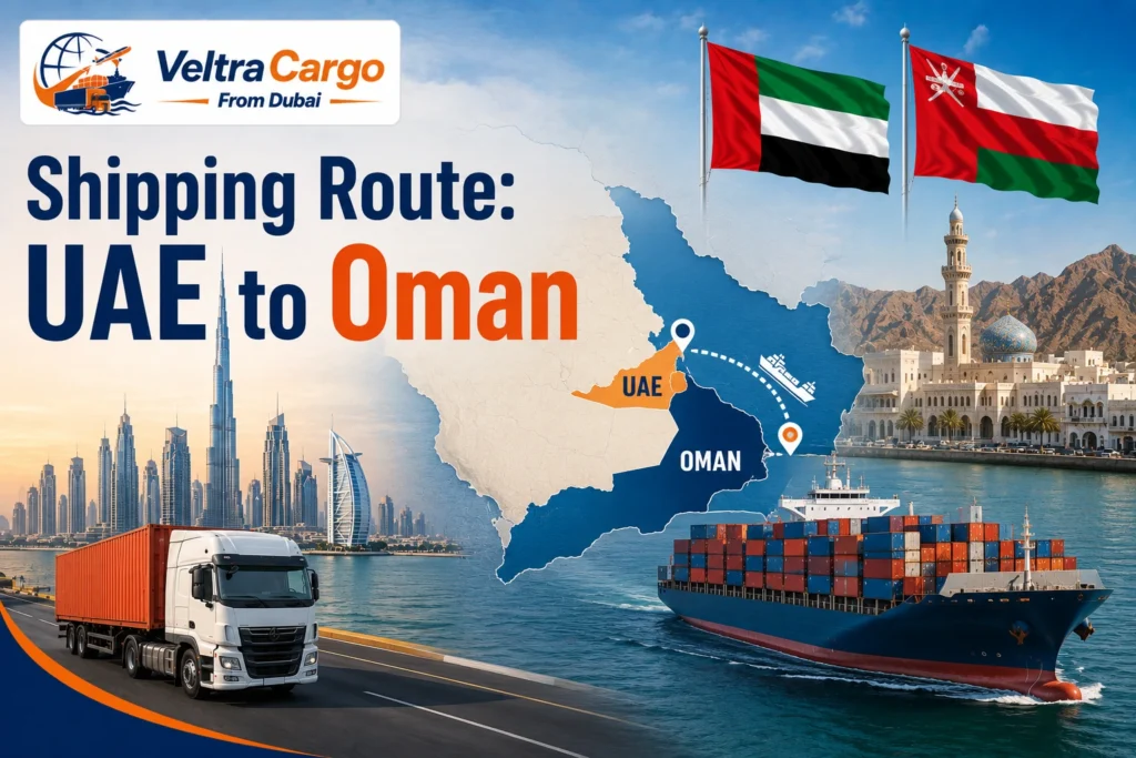 Fast Courier Service Dubai to Oman for Urgent Shipments