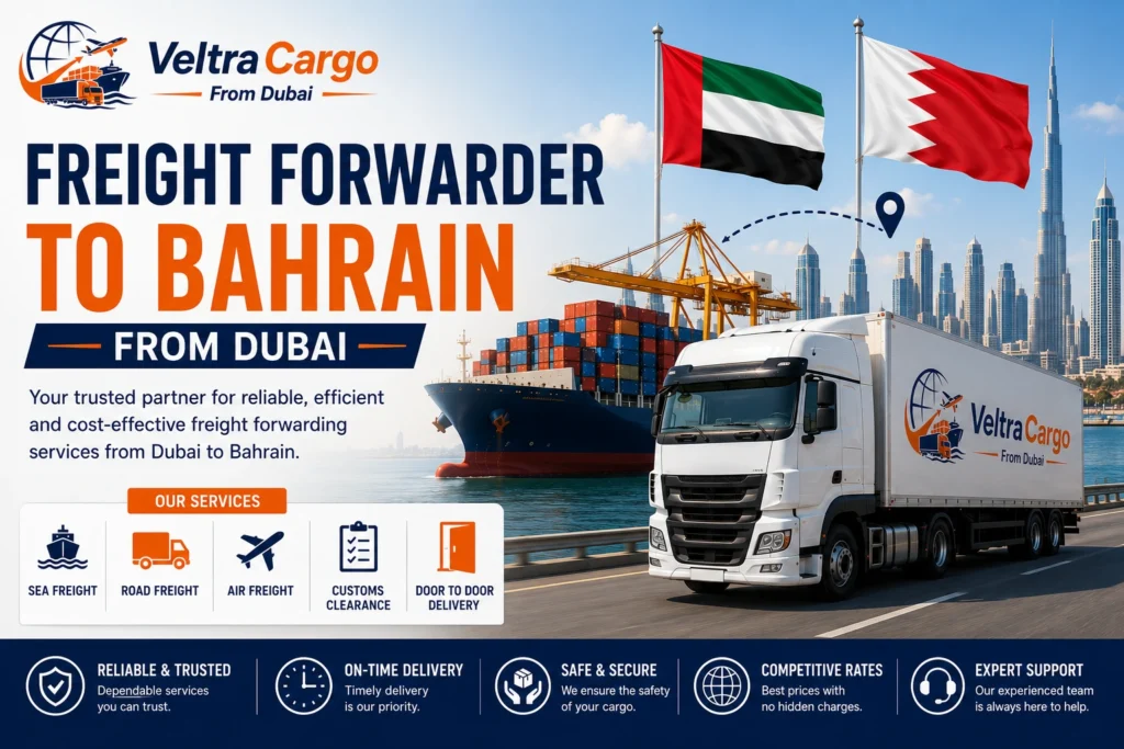 Freight Forwarder to Bahrain from Dubai
