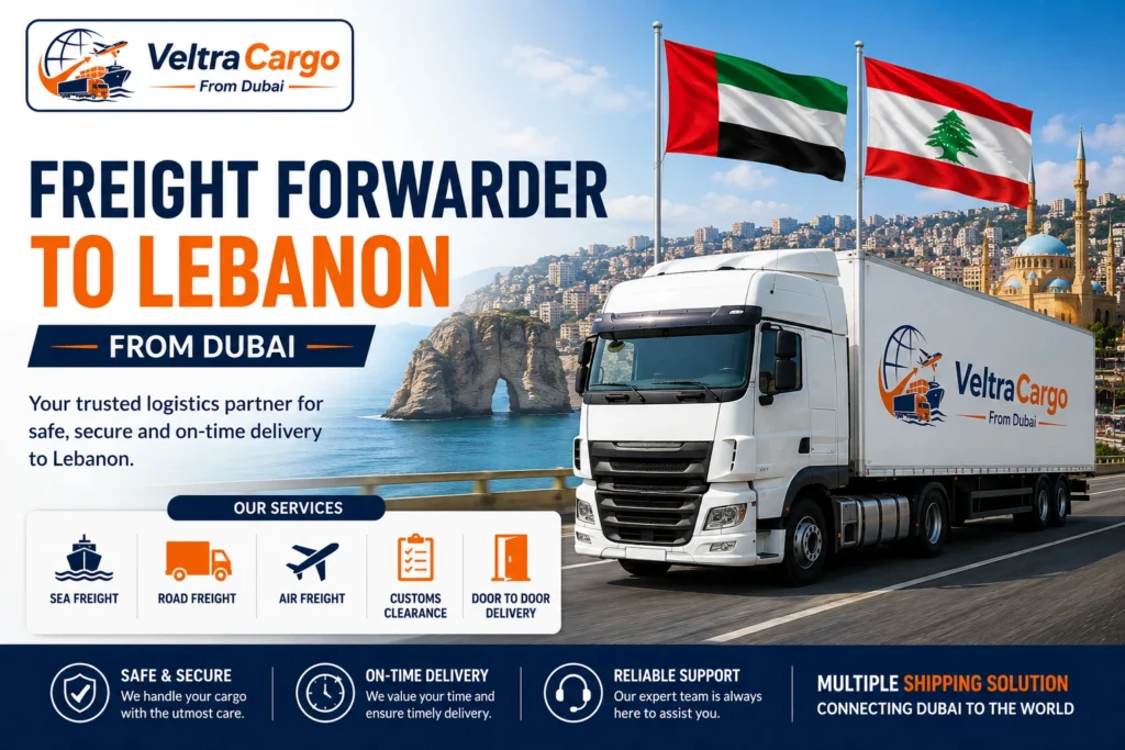 Freight Forwarder to Lebanon from Dubai