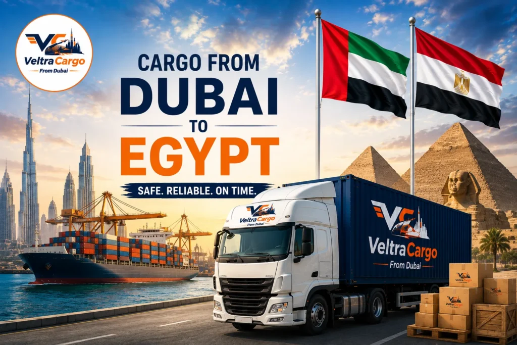 Cargo From Dubai to Egypt