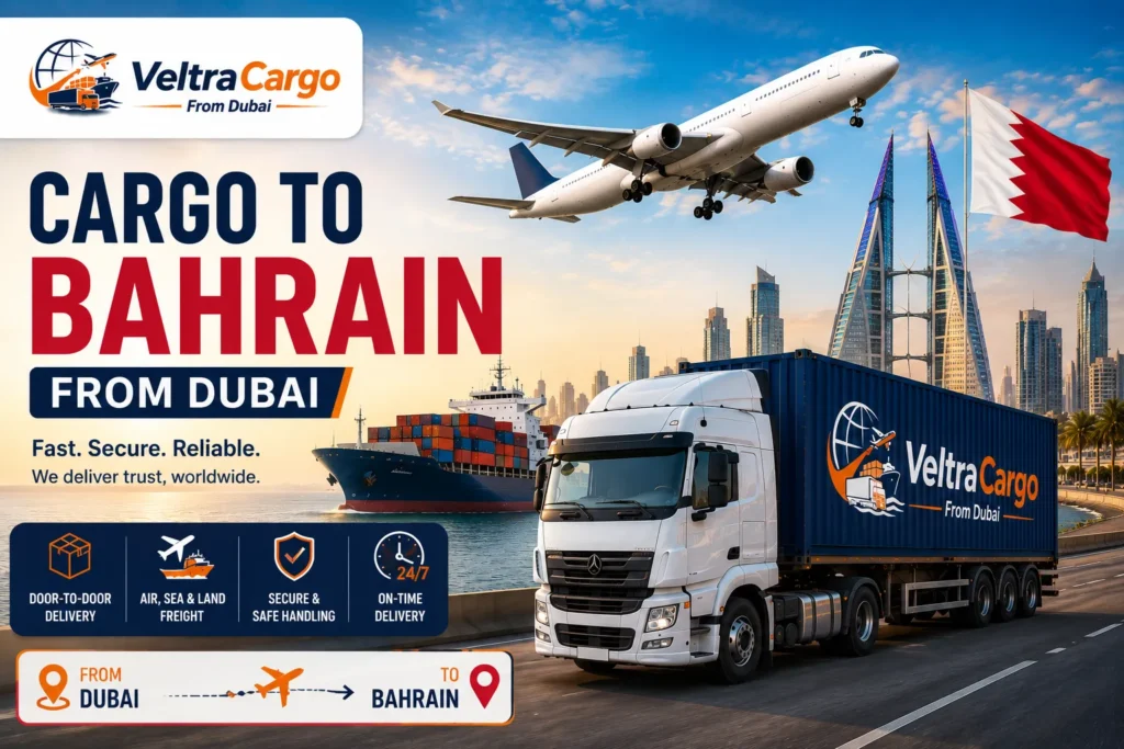 Cargo to Bahrain from Dubai