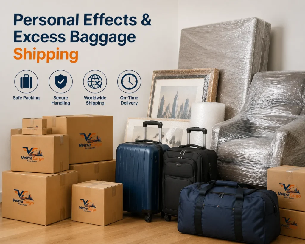 Personal Effects & Excess Baggage Shipping