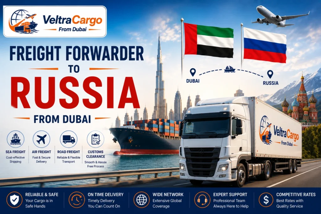 Freight Forwarder to Russia from Dubai