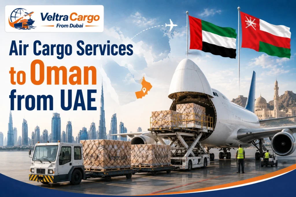 Air cargo services to oman from UAE