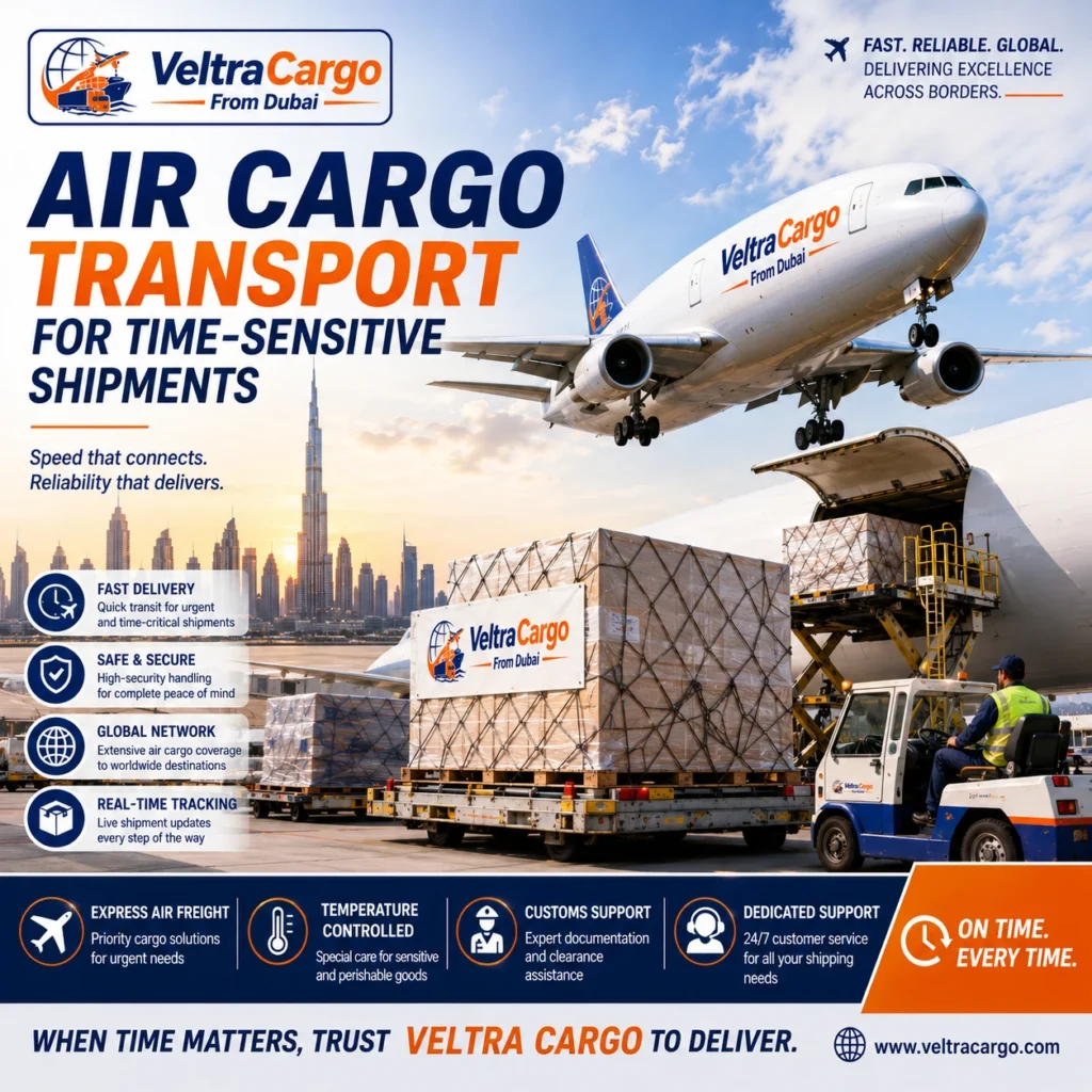 Air Cargo Transport for Time-Sensitive Shipments