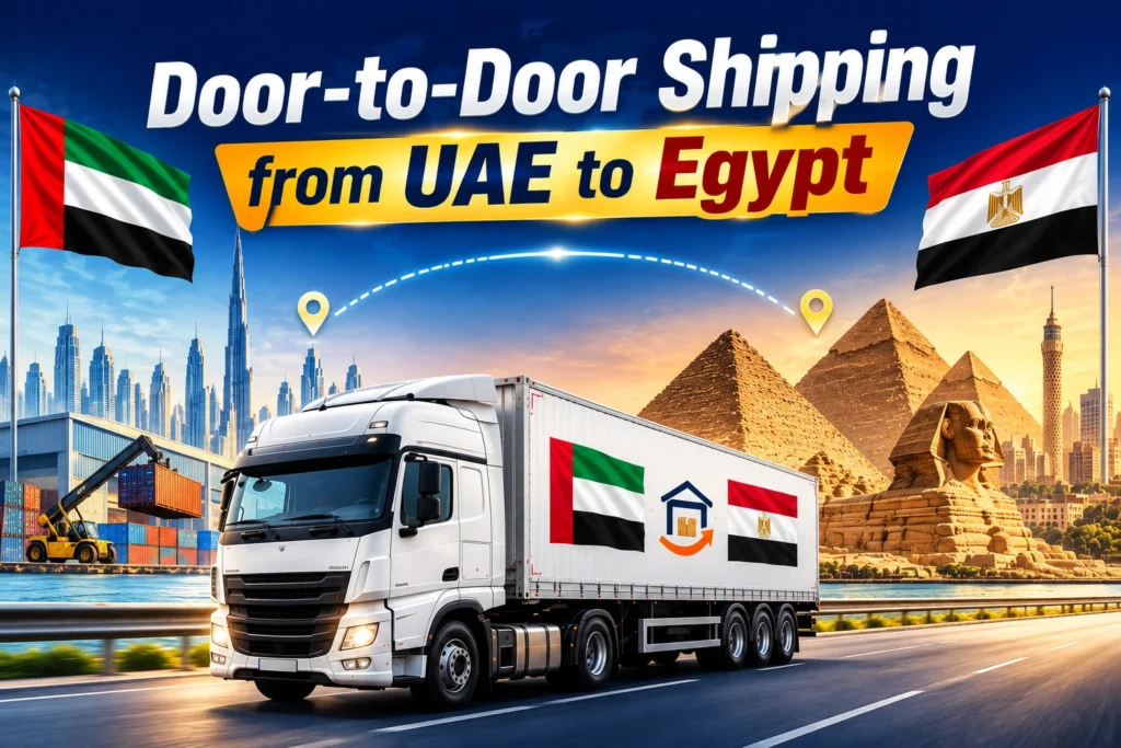 Door-to-Door Shipping from UAE to Egypt