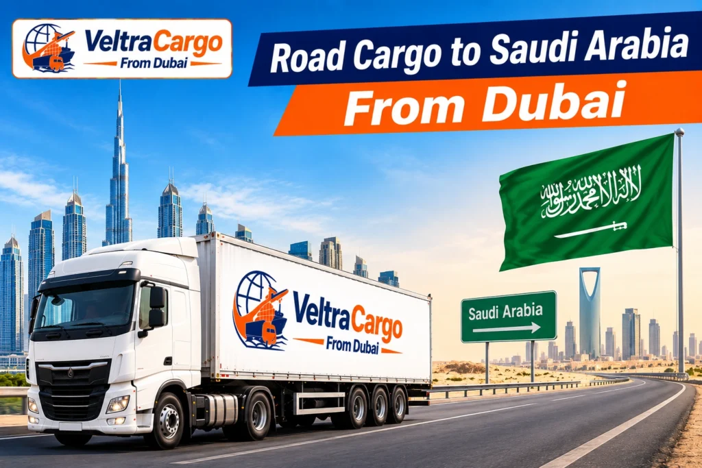 Road Cargo to Saudi Arabia From dubai
