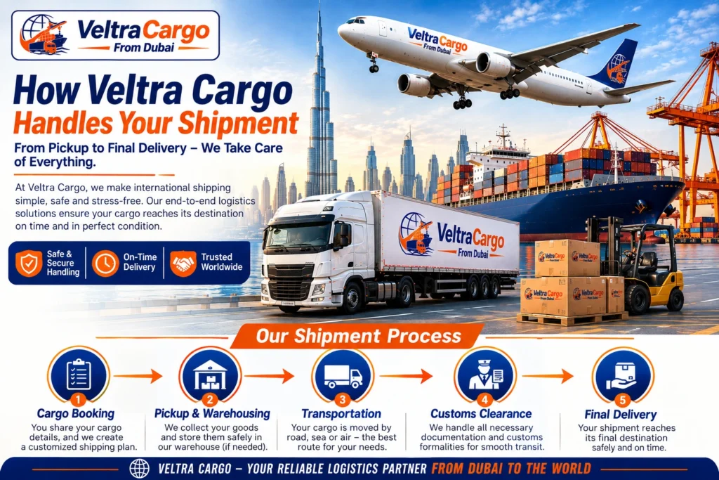 Professional Shipping Company Dubai