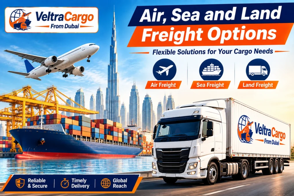 Road Cargo to Saudi Arabia From dubai