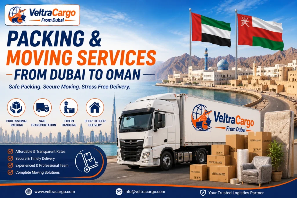 Cheapest cargo to oman from dubai