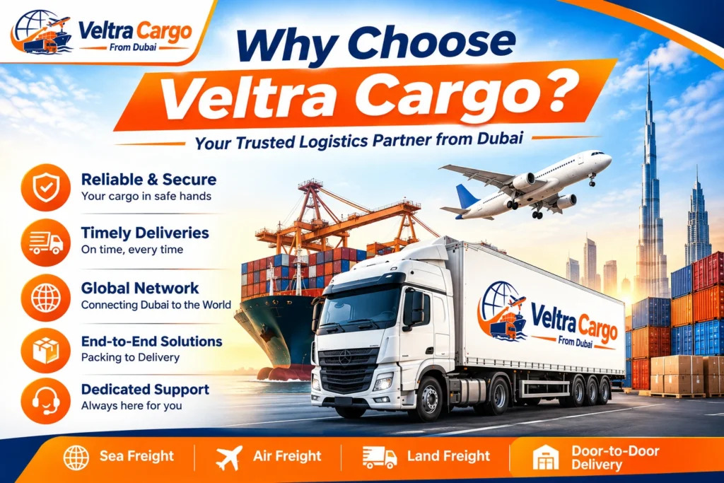 Dubai to Egypt Shipping Cost