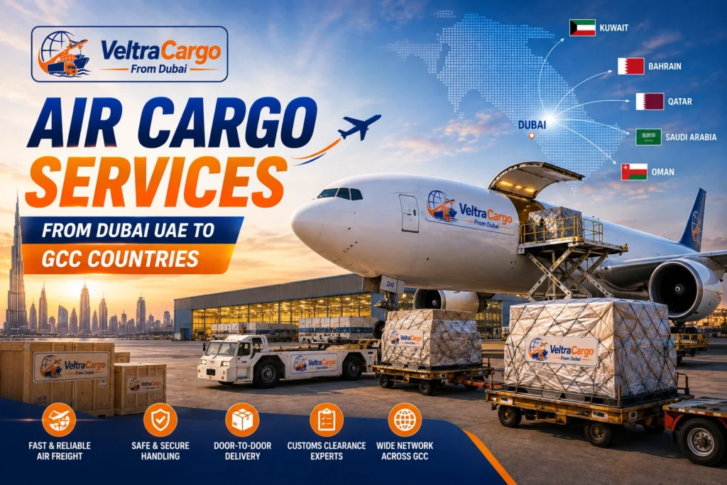Air Cargo Services from Dubai UAE to GCC Countries
