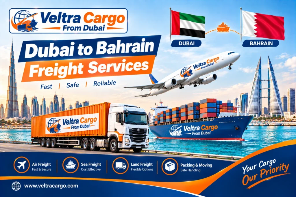 Dubai to Bahrain Freight Services