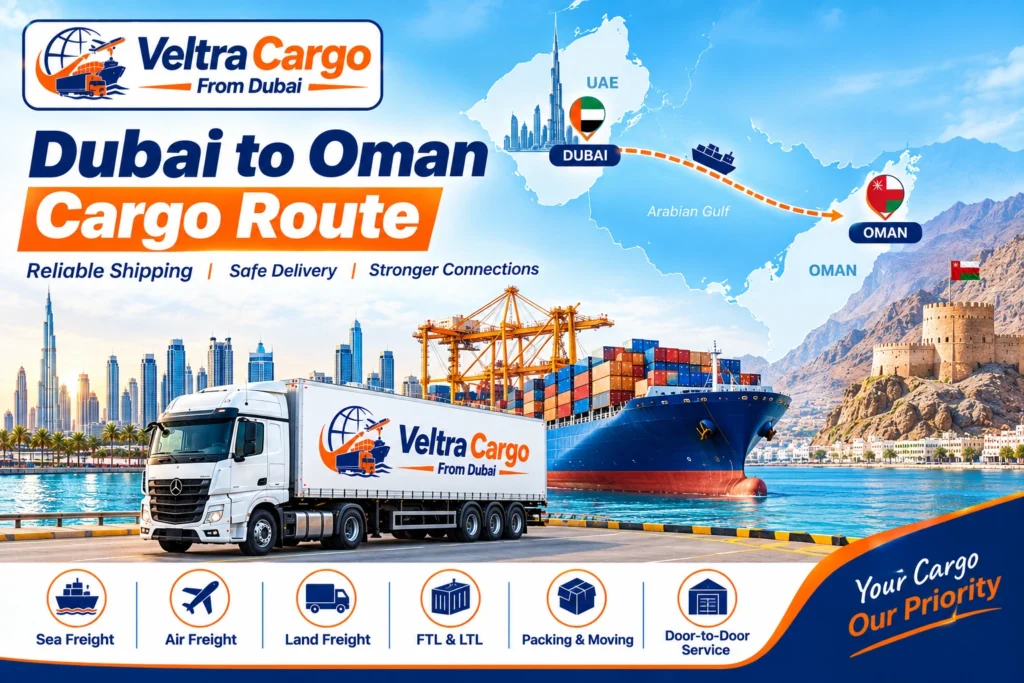 Dubai to Oman Cargo Services