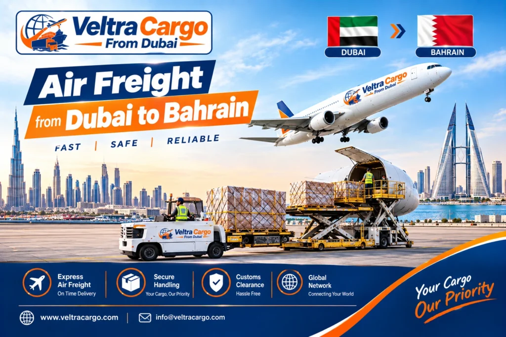 Dubai to Bahrain Cargo Shipping