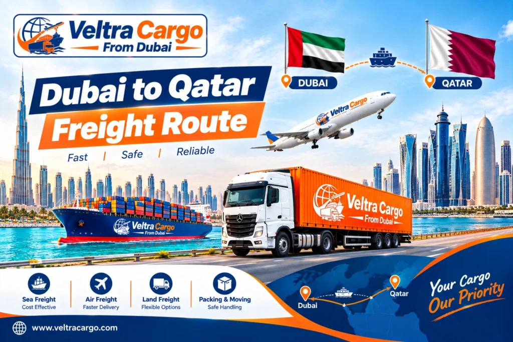 Dubai to Qatar Freight Services