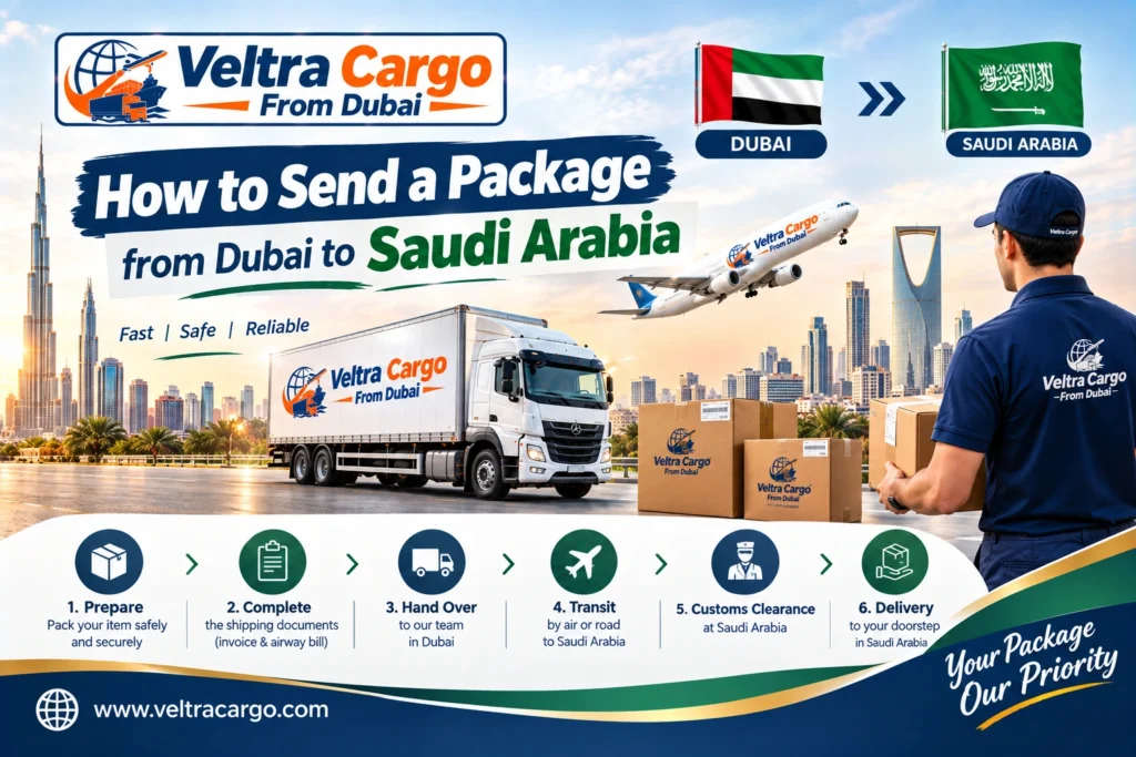 Dubai to Saudi Arabia Freight Shipping