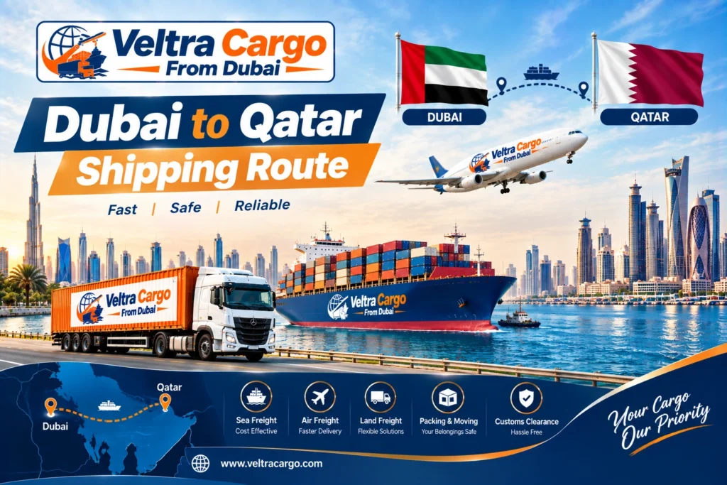 Dubai to Qatar Cargo Shipping